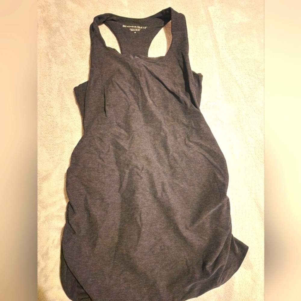 Featherweight Let It Grow Racerback Maternity Tank
